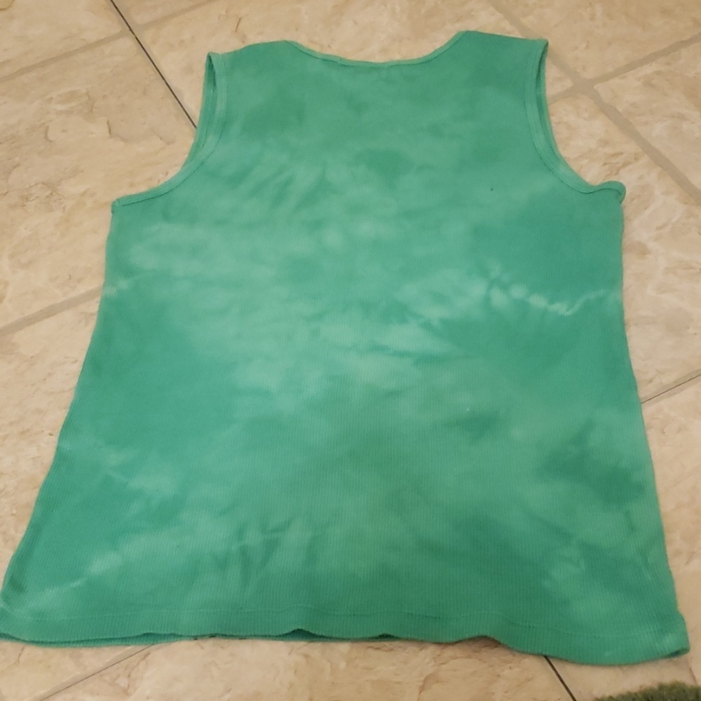 $55 Dressbarn | Small | Tye Dye Floral Tank - Picture 5 of 5